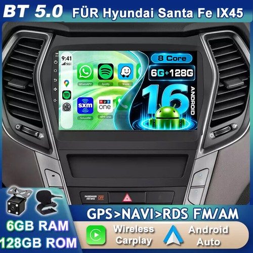 Autoradio per hyundai santa - per, fe